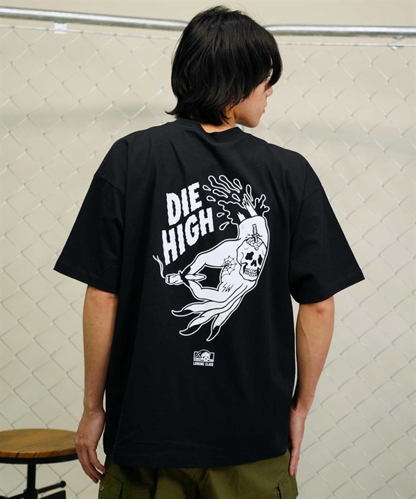 LURKING CLASS ラーキングクラス ST24STM06 メンズ 半袖 Tシャツ バックプリント オーバーサイズ Tシャツ ムラサキスポーツ限定