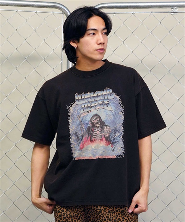 LURKING CLASS ラーキングクラス ST24STM17 メンズ 半袖 Tシャツ バックプリント オーバーサイズ
