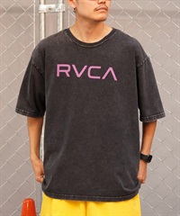 【マトメガイ対象】RVCA ルーカ BIG RVCA TEE メンズ 半袖 Tシャツ ロゴ シンプル オーバーサイズ BE041-226