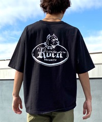 【クーポン対象】RVCA ルーカ メンズ 半袖 Tシャツ ポケT ポケット バックプリント オーバーサイズ 犬モチーフ ドッグ BE041-228