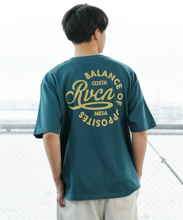 【マトメガイ対象】RVCA ルーカ RVCA BEND ST メンズ 半袖 Tシャツ バックプリント BE041-P22 ムラサキスポーツ限定