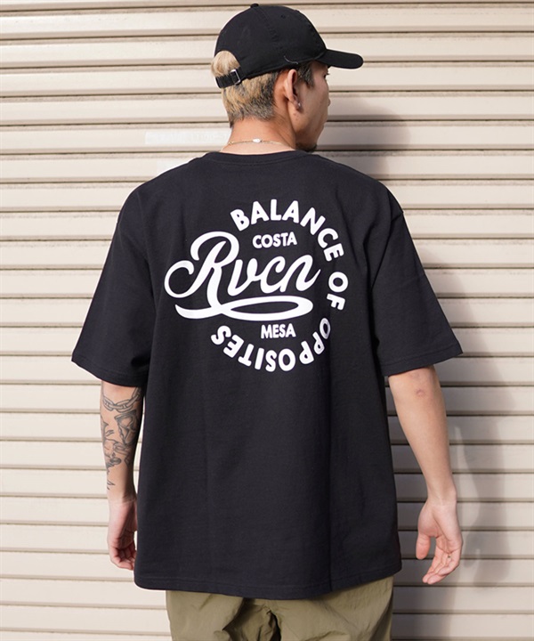 【クーポン対象】ムラサキスポーツ限定RVCA ルーカ RVCA BEND ST メンズ 半袖 Tシャツ バックプリント BE041-P22