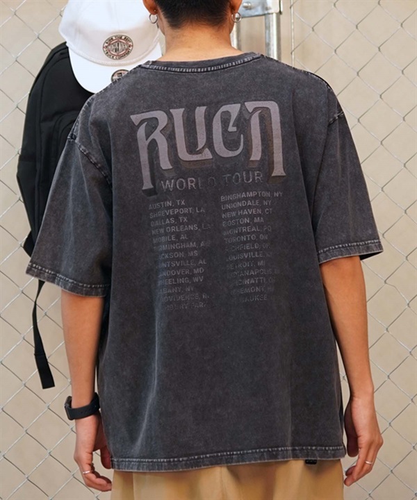 【クーポン対象】【ムラサキスポーツ限定】RVCA ルーカ RVCA TOUR TEE メンズ 半袖 Tシャツ バックプリント BE041-P23