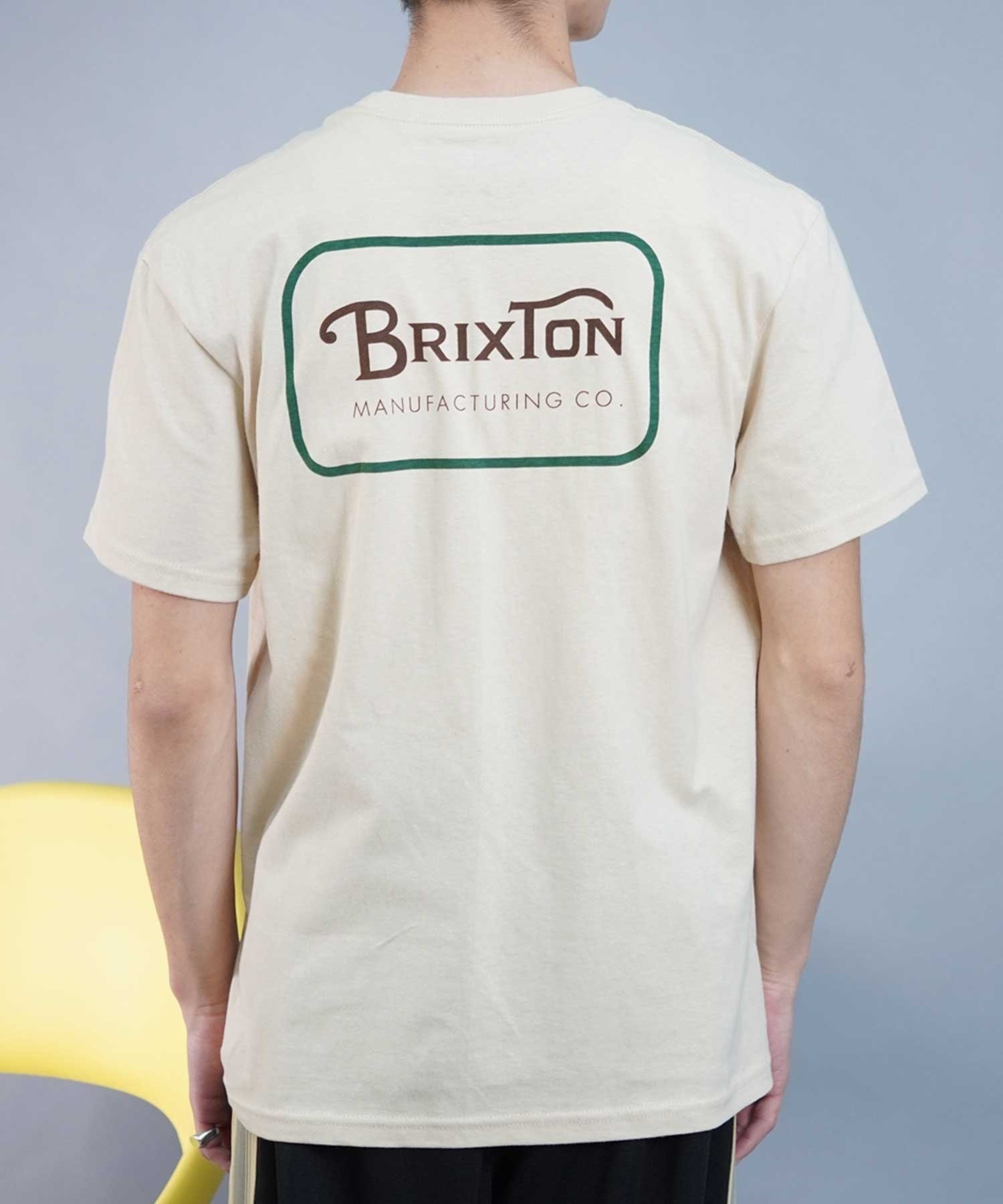 BRIXTON ブリクストン メンズ 半袖 Tシャツ バックプリント ブランド