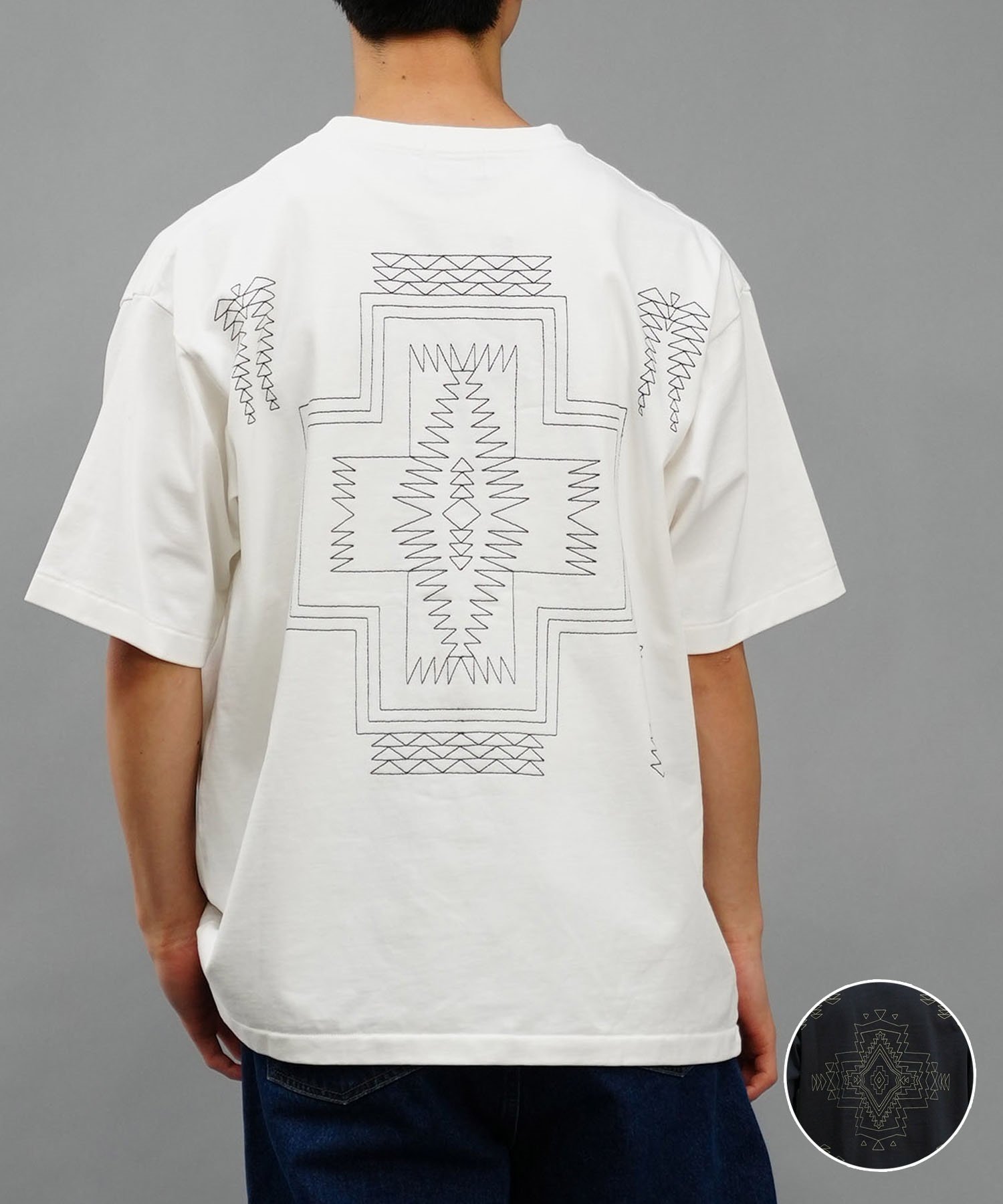 PENDLETON ペンドルトン メンズ 半袖 Tシャツ DESI 4275-6007(09WH-M)