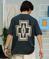 【マトメガイ対象】PENDLETON ペンドルトン メンズ Tシャツ 半袖 バックプリント ネイティブ柄 ハーディング柄 DESI 4275-6207