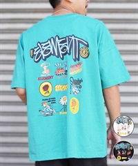 ELEMENT エレメント メンズ 半袖 Tシャツ オーバーサイズ バック