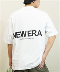 NEW ERA ニューエラ メンズ 半袖 Tシャツ バックプリント