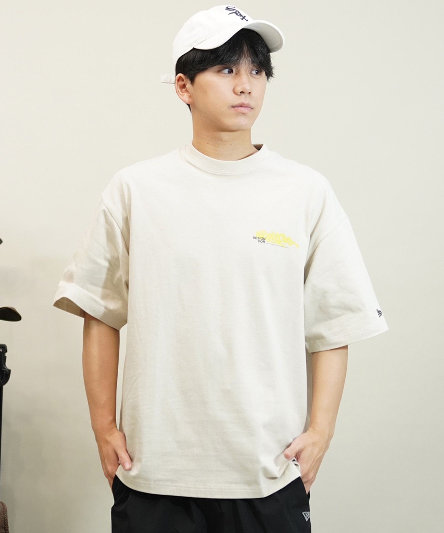 NEW ERA ニューエラ メンズ 半袖 Tシャツ バックプリント グラフィティ ストーン 14121862(STO-M)