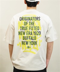 NEW ERA ニューエラ メンズ 半袖 Tシャツ バックプリント