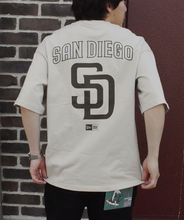 【ムラサキスポーツ限定】 NEW ERA ニューエラ SSOT メンズ 半袖 Tシャツ オーバーサイズ バックプリント MLB 14334727