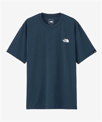 THE NORTH FACE ザ・ノース・フェイス メンズ Tシャツ 半袖 スクエアロゴ バックプリント 速乾 カモフラ柄 迷彩柄 NT32437 UN(UN-S)