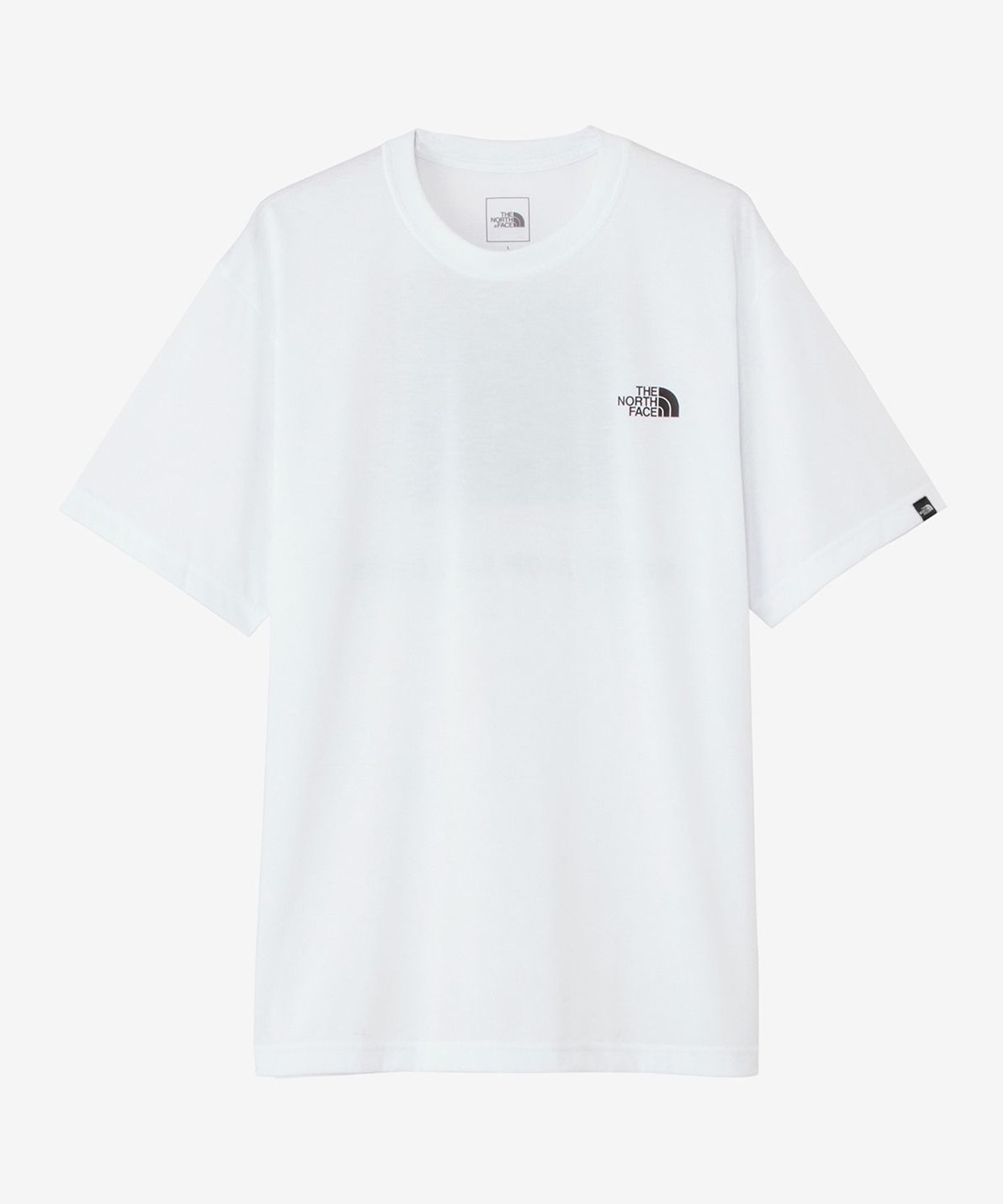 THE NORTH FACE ザ・ノース・フェイス メンズ Tシャツ 半袖 スクエアロゴ バックプリント 速乾 カモフラ柄 迷彩柄 NT32437 W(W-S)