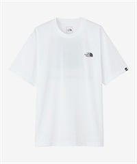 THE NORTH FACE ザ・ノース・フェイス メンズ Tシャツ 半袖 スクエアロゴ バックプリント 速乾 カモフラ柄 迷彩柄 NT32437 W