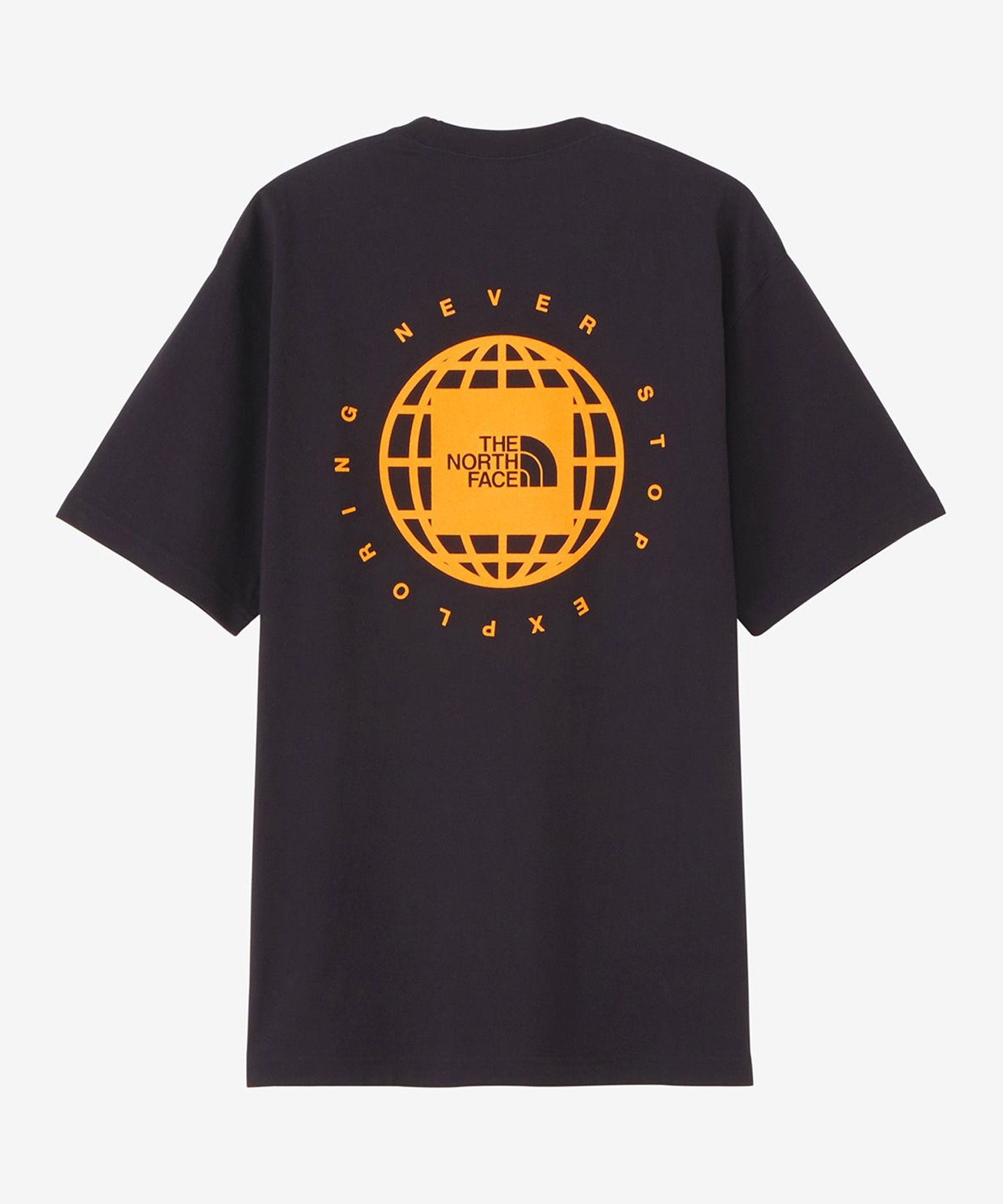 THE NORTH FACE ザ・ノース・フェイス メンズ Tシャツ 半袖 ジオスクエアロゴ バックプリント NT32451 K(K-S)