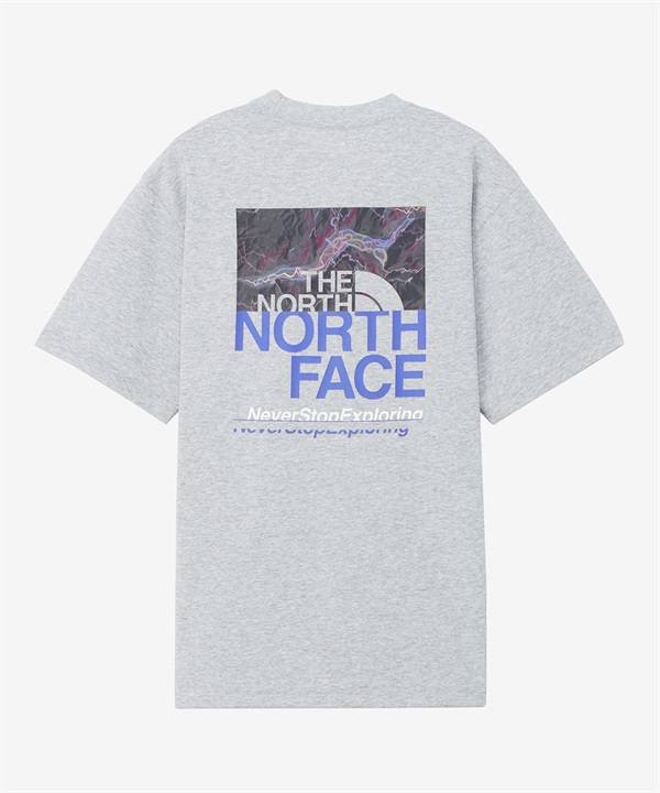 THE NORTH FACE ザ・ノース・フェイス メンズ Tシャツ 半袖 ショートスリーブハーフスウィッチングロゴティー NT32458 Z
