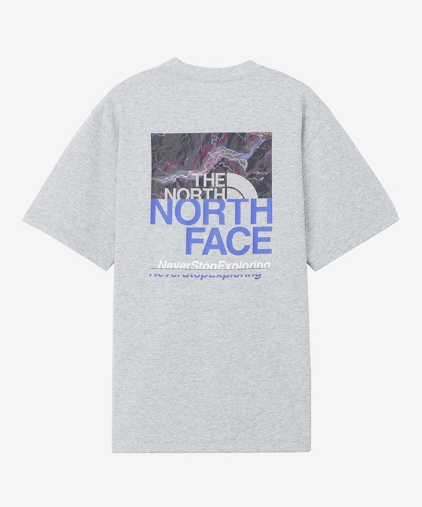 THE NORTH FACE ザ・ノース・フェイス メンズ Tシャツ 半袖 ショートスリーブハーフスウィッチングロゴティー NT32458 Z