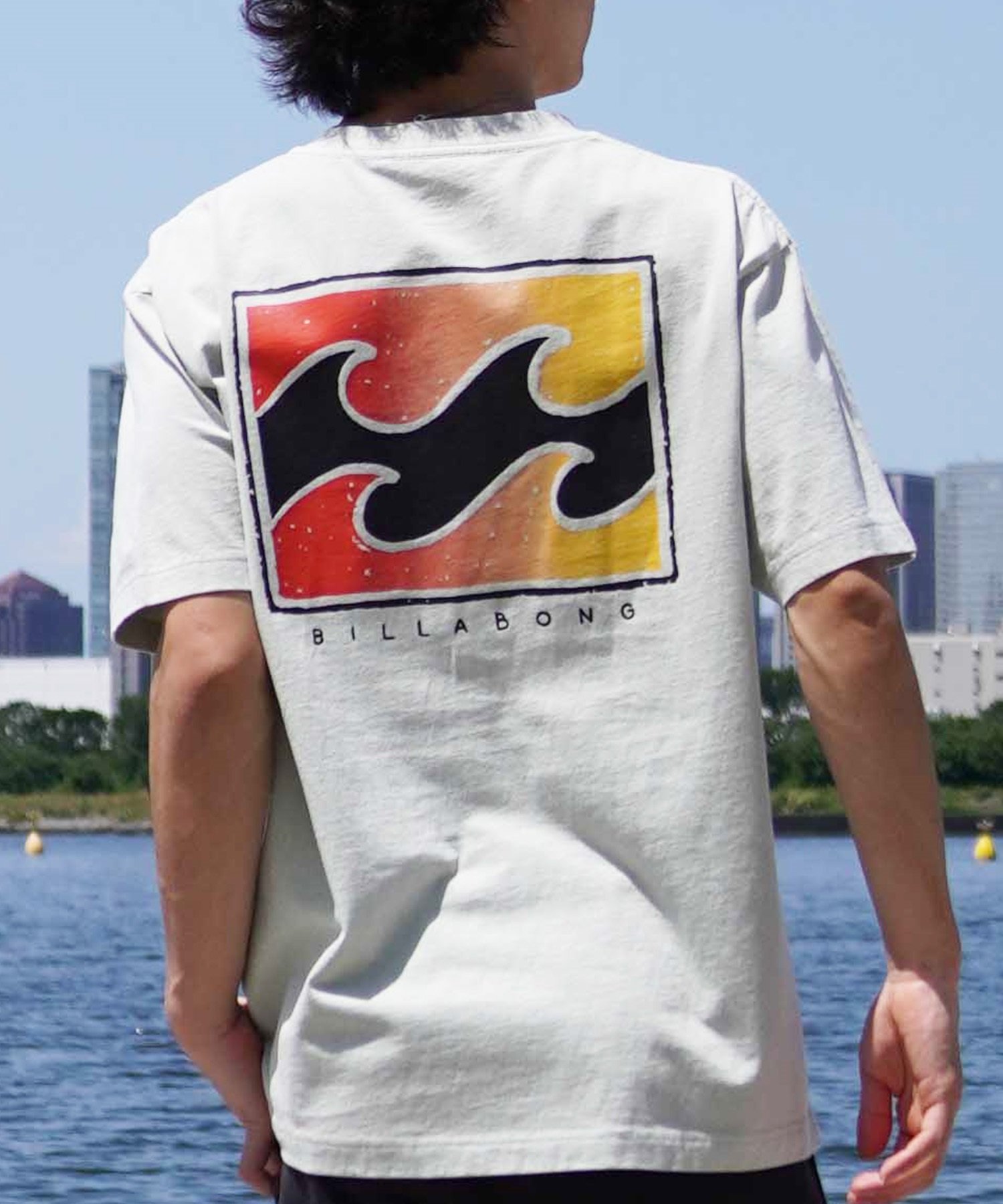 BILLABONG ビラボン 半袖 Tシャツ メンズ バックプリント