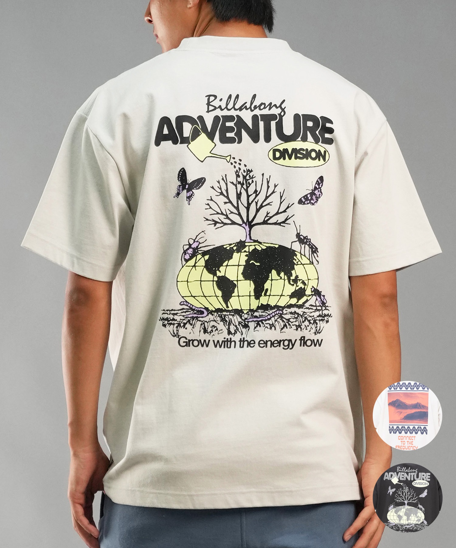 BILLABONG ビラボン 半袖 Tシャツ メンズ バックプリント