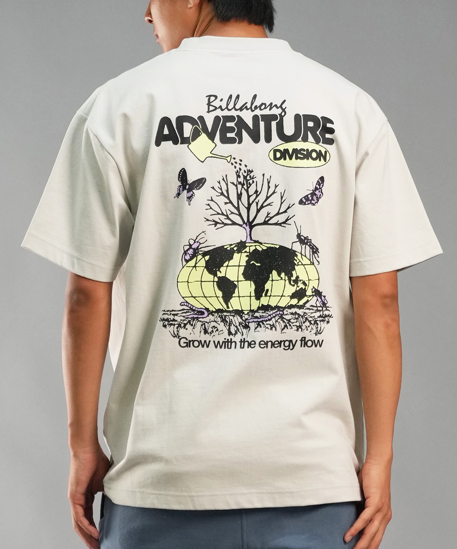 BILLABONG ビラボン 半袖 Tシャツ メンズ バックプリント