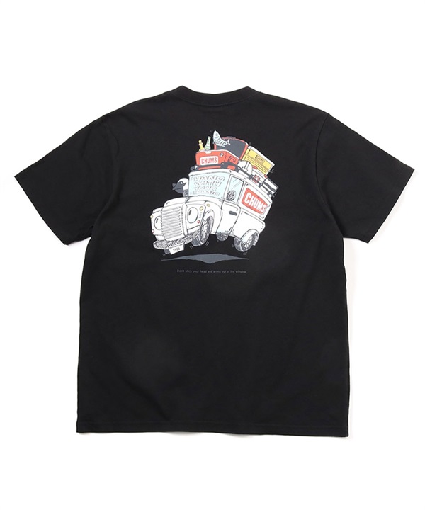 CHUMS チャムス Go Outdoor Pocket T-Shirt ゴーアウトドア ポケット メンズ 半袖 Tシャツ CH01-2348