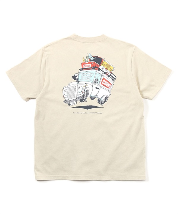 CHUMS チャムス Go Outdoor Pocket T-Shirt ゴーアウトドア ポケット メンズ 半袖 Tシャツ CH01-2348