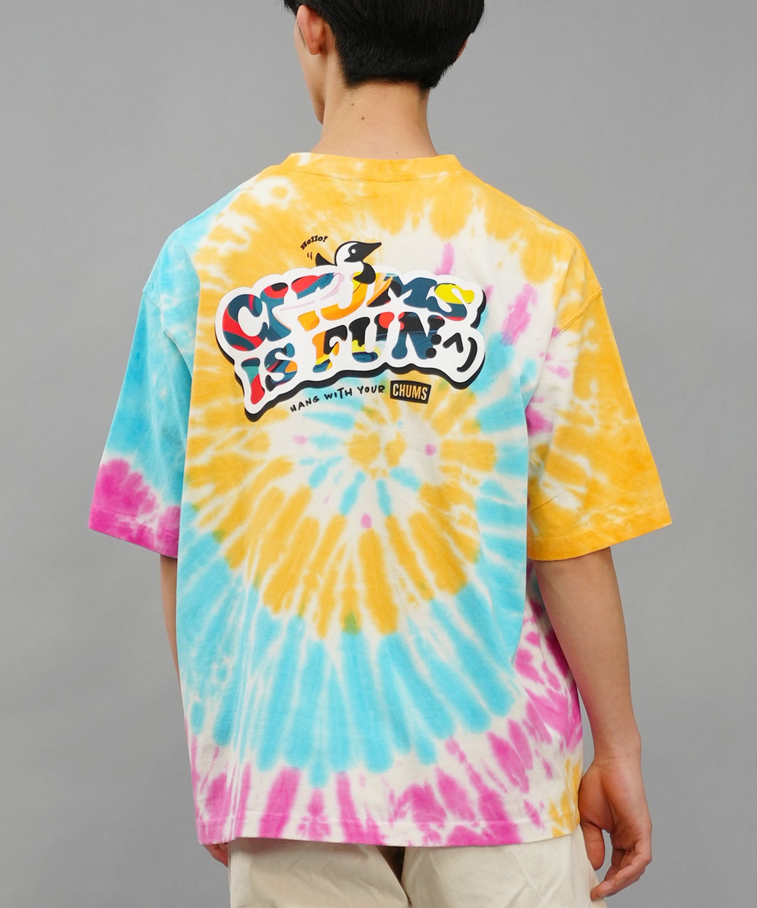 店舗良い CHUMS チャムス メンズ Tシャツ 半袖 ロゴ ブービーバード 財布・ケース・小物入れ