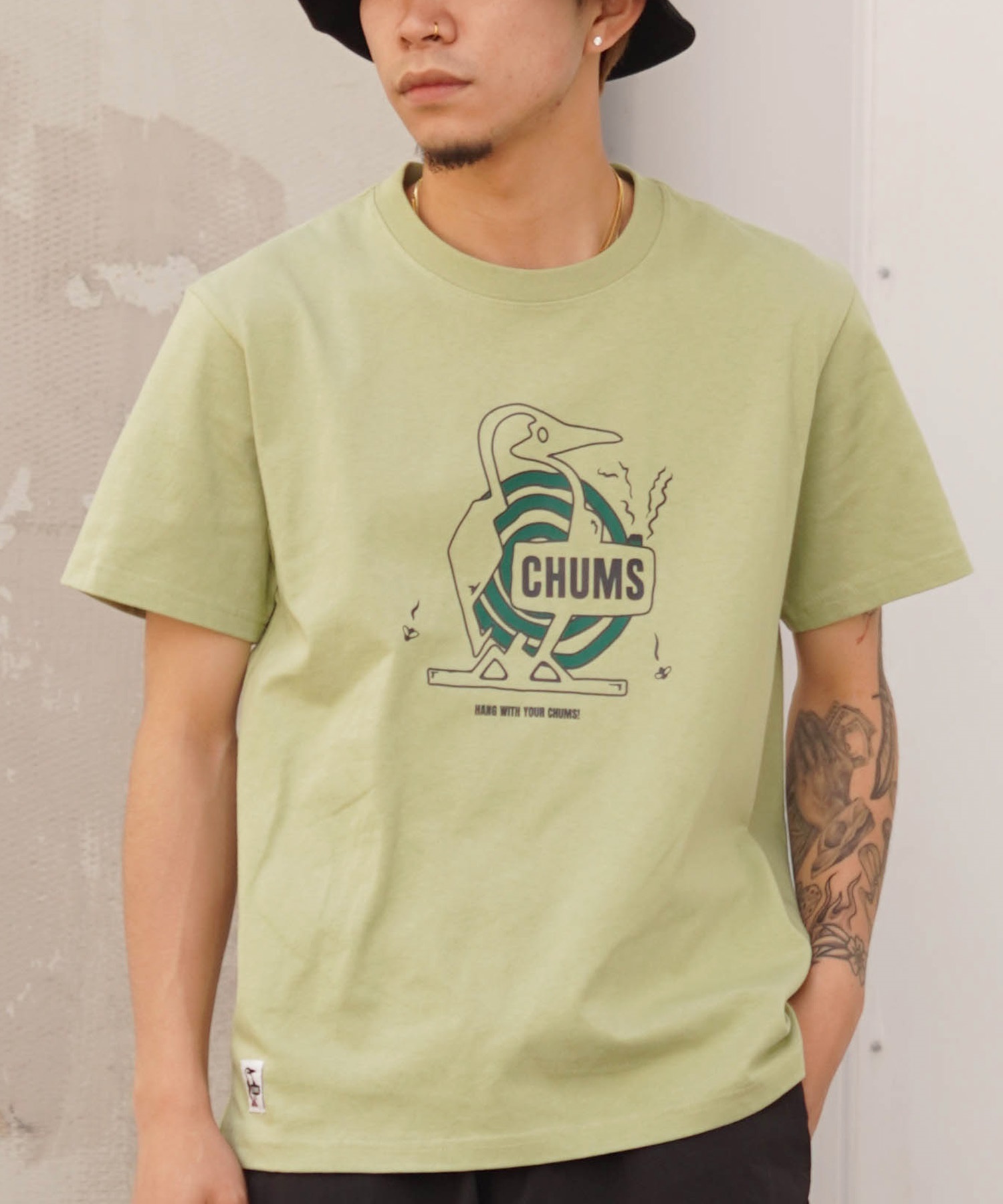 CHUMS/チャムス Anti-Bug Booby Mosquito Coil Holder T アンチバグ Ｔシャツ クルーネック CH01-2379(M076-M)