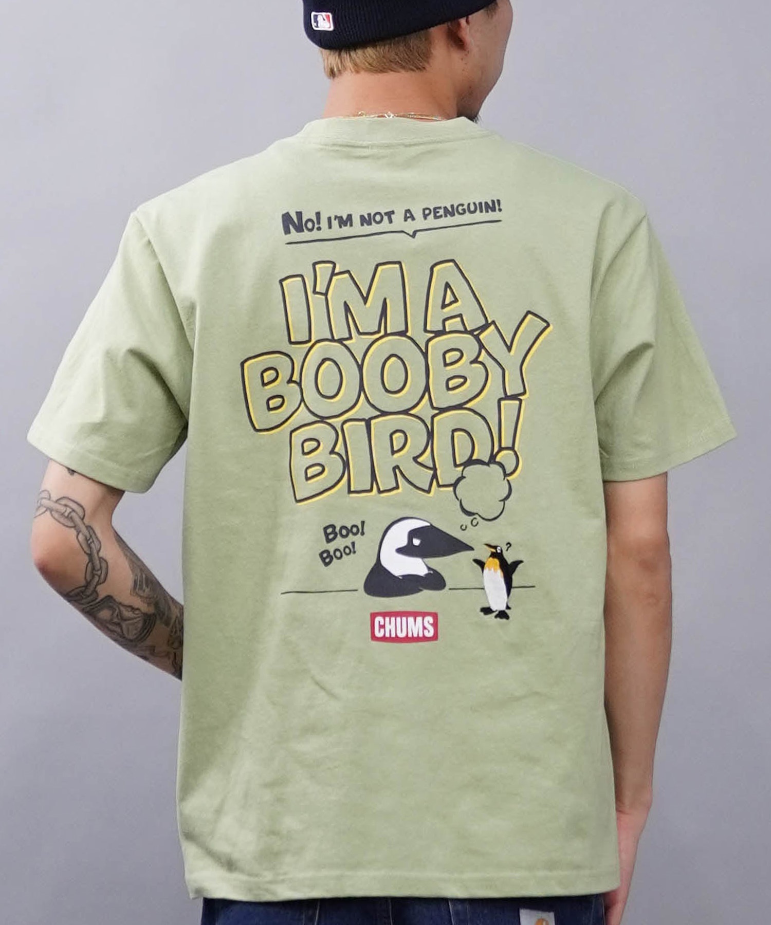 CHUMS/チャムス Anti-Bug I'm A Booby Bird! T-Shirt アンチバグ