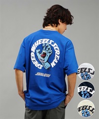 【ムラサキスポーツ限定】 SANTACRUZ サンタクルーズ メンズ 半袖 Tシャツ バックプリント 502241407(OFFBK-M)