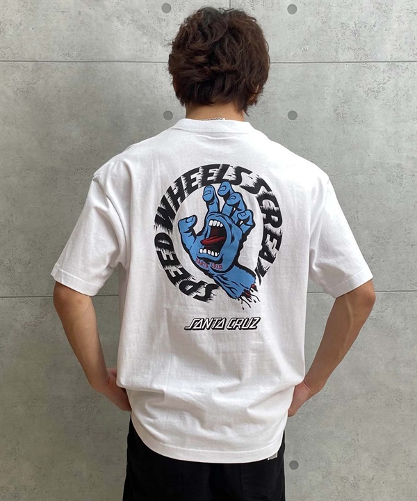 【ムラサキスポーツ限定】 SANTACRUZ サンタクルーズ メンズ 半袖 Tシャツ バックプリント 502241407