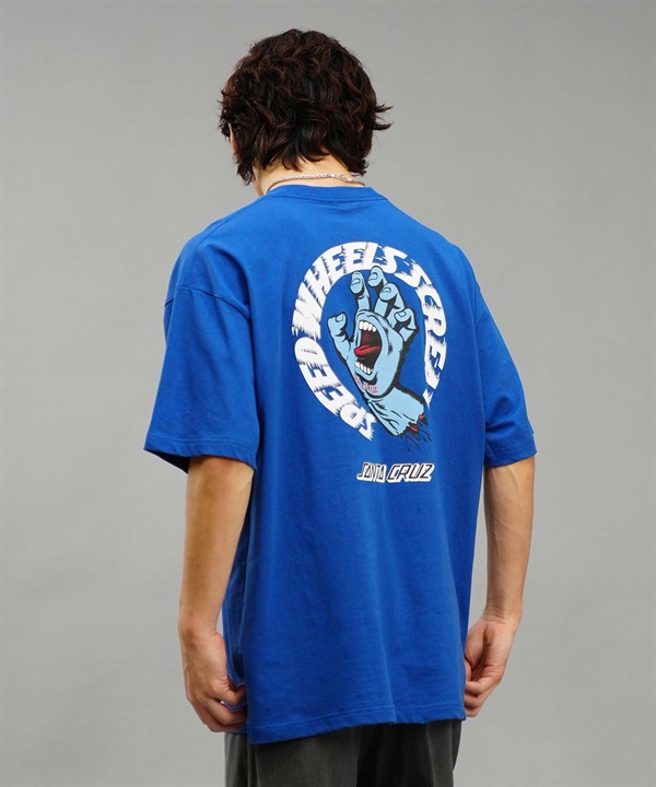 【マトメガイ対象】SANTACRUZ サンタクルーズ メンズ 半袖 Tシャツ バックプリント ムラサキスポーツ限定 502241407