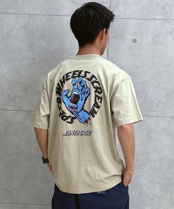 SANTACRUZ サンタクルーズ メンズ 半袖 Tシャツ バックプリント ムラサキスポーツ限定 502241407