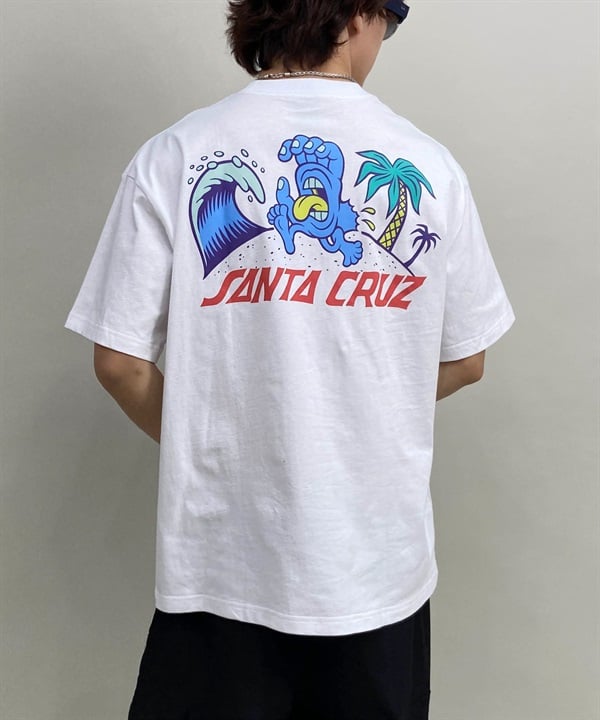 【ムラサキスポーツ限定】 SANTACRUZ サンタクルーズ メンズ 半袖 Tシャツ バックプリント 502241409