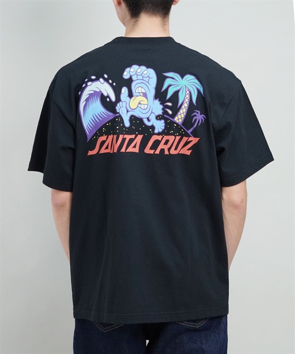 CELL BLOCK フロントプリント Tシャツ 黒　サンタクルーズ　Lサイズ CELL BLOCK フロントプリント Tシャツ 黒 サンタクルーズ L