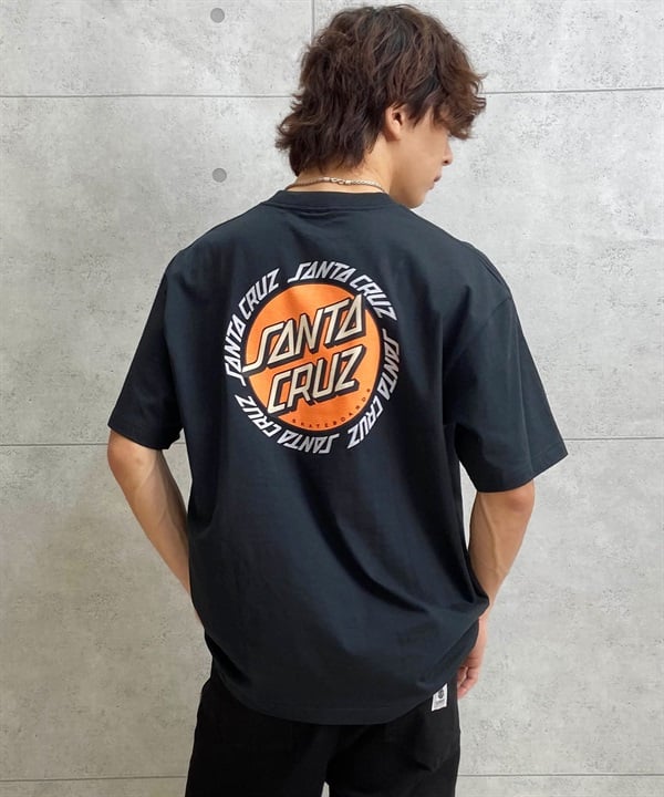 【ムラサキスポーツ限定】 SANTACRUZ サンタクルーズ メンズ 半袖 Tシャツ バックプリント ロゴ 502241411