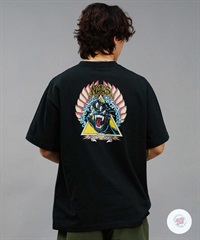 【マトメガイ対象】【ムラサキスポーツ限定】 SANTACRUZ サンタクルーズ Natas Screaming Panther S S Tee メンズ 半袖 Tシャツ 502241414