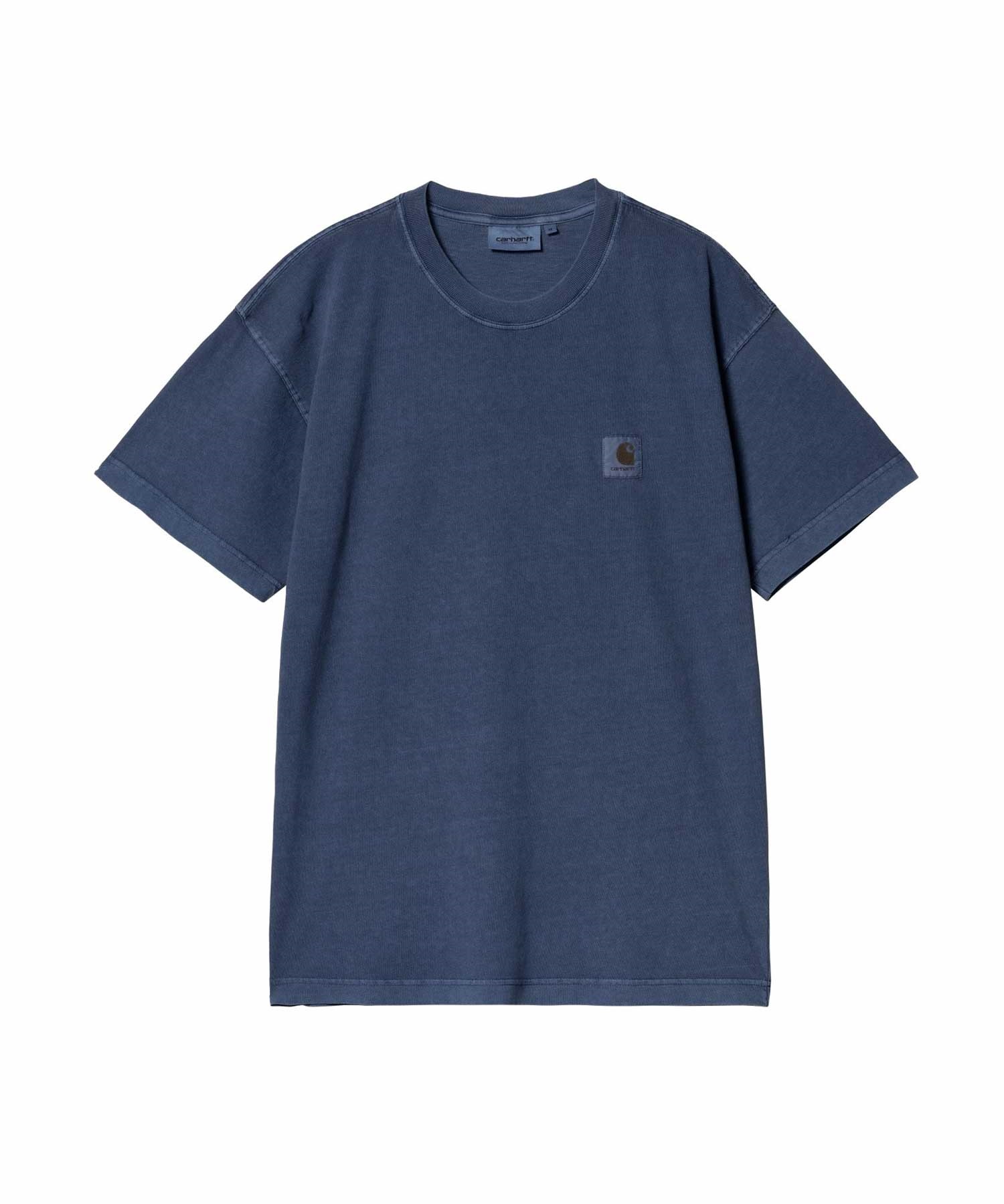 Tシャツ・カットソー Carhartt SS25 'Nelson' T-shirt (I029949 2PAGD) CARHARTT S/S NELSON T-SHIRT Clay Blue（カーハート ショート