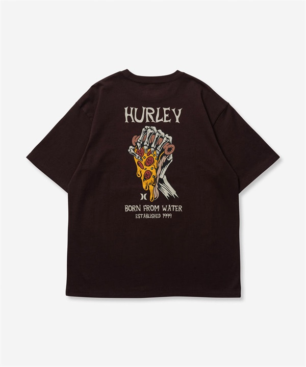 Hurley ハーレー PIZZA HEAVY WEIGHT SHORT SLEEVE TEE ピザ メンズ 半袖 Tシャツ 24MRSMSS02