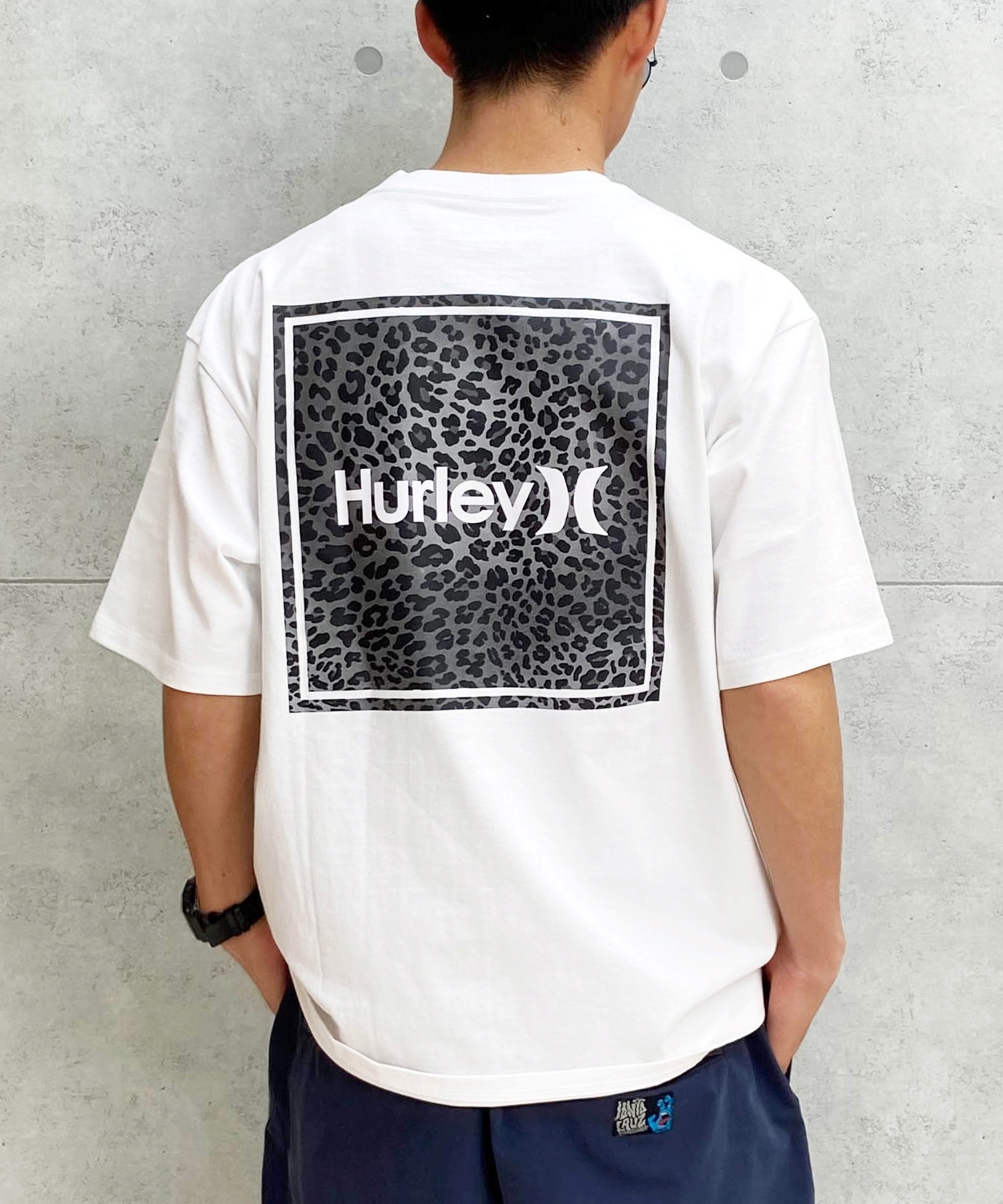 Hurley ハーレー LEOPAD SQUARE HVW SHORT SLEEVE TEE メンズ 半袖 Tシャツ 24MRSMSS03(WHT-S)