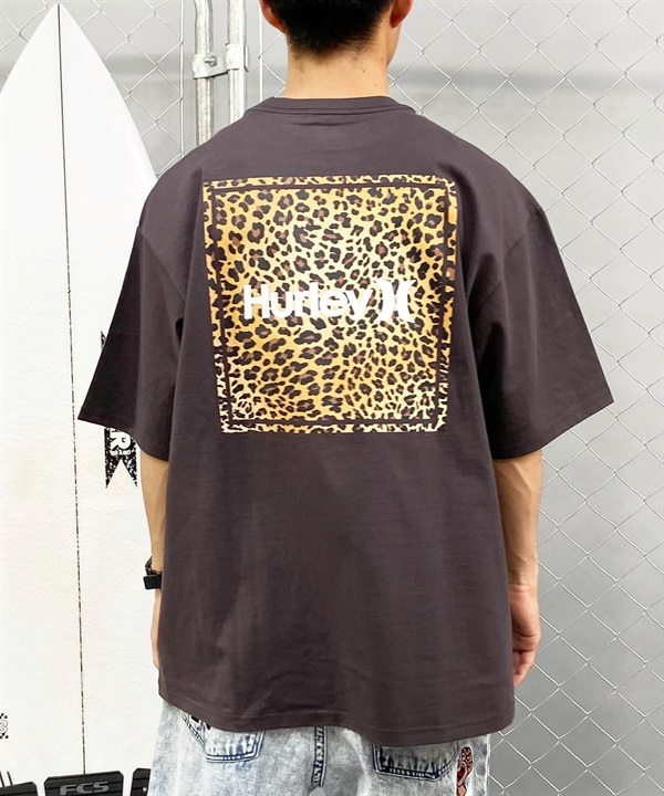 【マトメガイ対象】Hurley ハーレー LEOPAD SQUARE HVW SHORT SLEEVE TEE メンズ 半袖 Tシャツ 24MRSMSS03