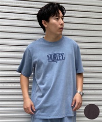 Hurley ハーレー メンズ 半袖 Tシャツ ピグメント染 ロゴ刺繍 シンプル セットアップ対応 MSS2411016