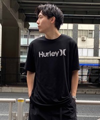 Hurley ハーレー メンズ 半袖 Tシャツ レオパード柄 ロゴ MSS2411033