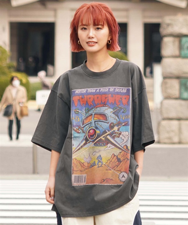 THRASHER スラッシャー メンズ レディース Tシャツ COMICS COVERプリント THMS-24SPCOMICT ムラサキスポーツ限定