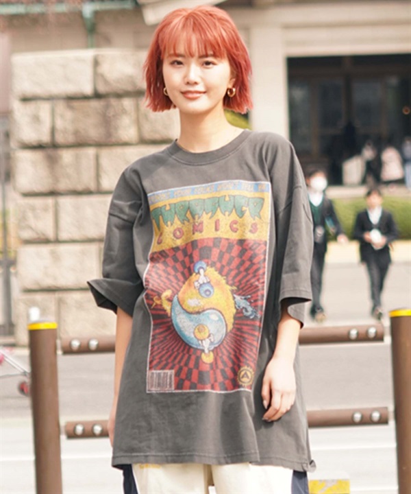 THRASHER スラッシャー メンズ レディース Tシャツ COMICS COVERプリント THMS-24SPCOMICT ムラサキスポーツ限定