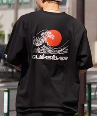 【クーポン対象】【ムラサキスポーツ限定】 QUIKSILVER クイックシルバー メンズ 半袖 Tシャツ オーバーサイズ バックプリント JAPAN QST245624M