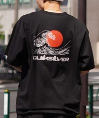 【マトメガイ対象】【ムラサキスポーツ限定】 QUIKSILVER クイックシルバー メンズ 半袖 Tシャツ オーバーサイズ バックプリント JAPAN QST245624M