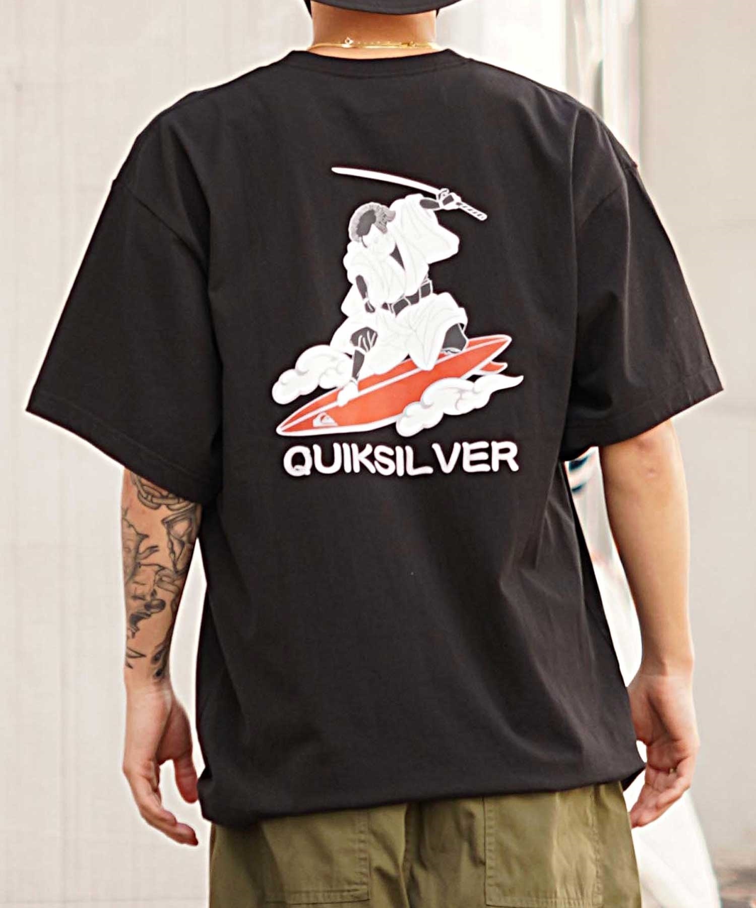 ムラサキスポーツ限定】 QUIKSILVER クイックシルバー 半袖Tee