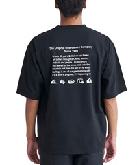 QUIKSILVER クイックシルバー メンズ ポケットTシャツ 半袖 ポケT バックプリント クルーネック オーバーサイズ QST242010