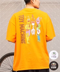 【ムラサキスポーツ限定】 TOY MACHINE トイマシーン メンズ 半袖 Tシャツ バックプリント MTMSEST3